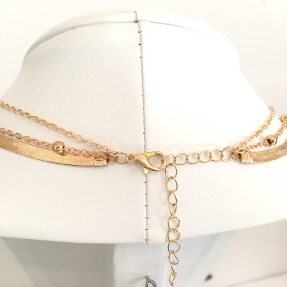 Boho Multilayer Medallion Chain Necklace - Picture 6 of 9